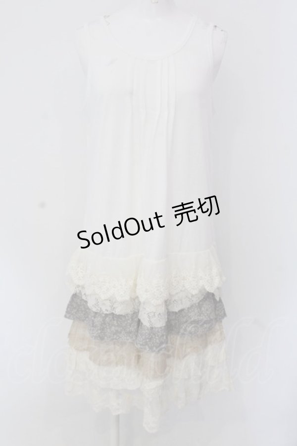 画像1: Favorite / ティアードインナータンクトップ  アイボリー O-25-04-15-034-LO-OP-IG-OS (1)