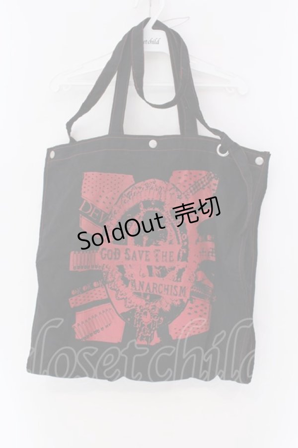 画像6: h.ANARCHY / 浴衣セット  ブラック×レッド O-25-04-15-003-HN-OP-IG-OS (6)