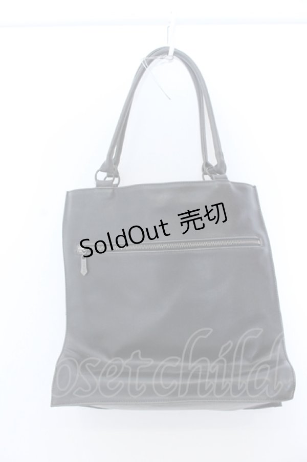 画像5: Jean Paul GAULTIER / サタントートバック  ブラック×アイボリー×グリーン O-25-04-15-1007-GO-BG-IG-OS (5)