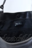画像7: Jean Paul GAULTIER / サタントートバック  ブラック×アイボリー×グリーン O-25-04-15-1007-GO-BG-IG-OS (7)