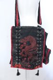 画像1: HN+nois / チャイナタッセルレースアップショルダーバッグ  ブラック×レッド O-25-04-15-1009-HN-BG-IG-OS (1)