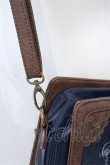 画像3: axes femme / トランク風メルヘンバッグ  ブラウン×ネイビー O-25-04-15-1010-AX-BG-IG-OS (3)