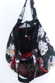 画像2: kikou / 和柄コーデュロイ切り替えトートバッグ  ブラック O-25-04-15-1002-GO-BG-IG-OS (2)