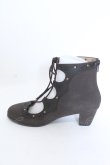 画像3: axes femme / ローズギリーショートブーツ L ブラウン O-25-04-15-1016-AX-SH-OW-OS (3)