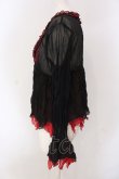 画像3: Qutie Frash / シフォンフリルボレロ【旧タグ】  ブラック×レッド O-25-04-15-056-QU-TO-IG-OS (3)