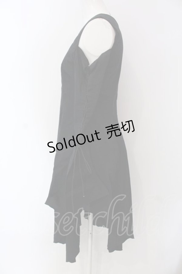 画像2: ATELIER BOZ / ジゼルジャンパースカート  ブラック O-25-04-15-017-EL-OP-IG-OS (2)