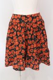 画像1: Franche Lippee / ごろごろいちご柄キュロット M アカ O-25-04-17-004-LO-SK-OW-OS (1)