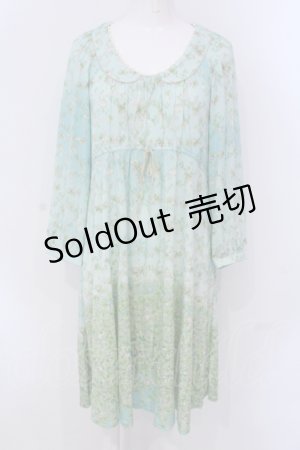 画像: Franche Lippee / もぐもぐワンピース M グリーン O-25-04-17-034-LO-OP-OW-OS