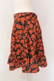 画像2: Franche Lippee / ごろごろいちご柄キュロット M アカ O-25-04-17-004-LO-SK-OW-OS (2)