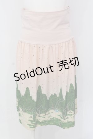 画像: 【SALE】Franche Lippee / 白雪姫柄スカート M ピンク O-25-04-17-036-LO-SK-OW-ZT023