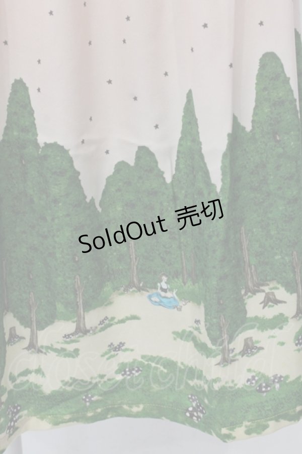 画像2: 【SALE】Franche Lippee / 白雪姫柄スカート M ピンク O-25-04-17-036-LO-SK-OW-ZT023 (2)