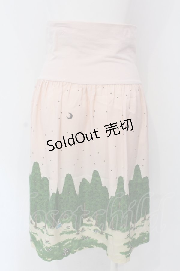画像3: 【SALE】Franche Lippee / 白雪姫柄スカート M ピンク O-25-04-17-036-LO-SK-OW-ZT023 (3)