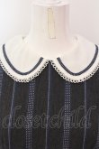 画像2: Jane Marple / Regatta stripeドミトリードレス M グレー O-25-04-17-039-JM-OP-OW-ZT073 (2)