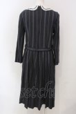 画像4: Jane Marple / Regatta stripeドミトリードレス M グレー O-25-04-17-039-JM-OP-OW-ZT073 (4)