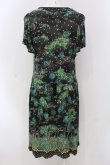 画像3: Franche Lippee / ドットと総柄カットワンピース M クロ O-25-04-17-042-LO-OP-IG-OS (3)