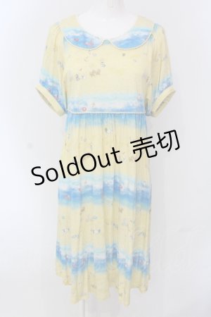画像: Franche Lippee / いたずら海ボーダープルオーバー M イエロー O-25-04-17-044-LO-TO-IG-ZT073