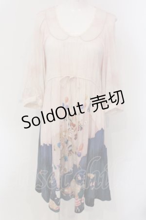 画像: franche lippee black / 春アリスたぽワンピース M ミルク O-25-04-17-051-LO-OP-IG-ZT045