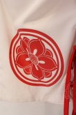 画像3: Qutie Frash / 着物ショートカーデ  ホワイト×レッド O-25-04-17-056-QU-TO-IG-OS (3)