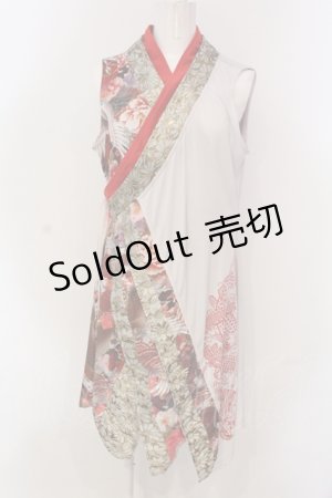画像: Qutie Frash / インナーチュニック  ホワイト×レッド O-25-04-17-059-QU-TO-IG-OS