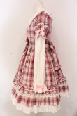 画像4: Angelic Pretty / Dolly Girl付け袖ワンピース(タータン)  ピンク O-25-04-17-068-AP-OP-IG-OS (4)