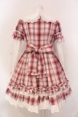 画像5: Angelic Pretty / Dolly Girl付け袖ワンピース(タータン)  ピンク O-25-04-17-068-AP-OP-IG-OS (5)