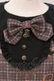 画像2: ALICE and the PIRATES / Dual face 〜phantom and truth〜柄ワンピース  グレー×クロ O-25-04-17-070-PA-OP-IG-OS (2)