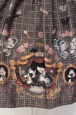 画像3: ALICE and the PIRATES / Dual face 〜phantom and truth〜柄ワンピース  グレー×クロ O-25-04-17-070-PA-OP-IG-OS (3)