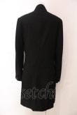 画像4: MiDiom / Mao Collar Long Jacket ジャケット M ブラック O-25-04-17-079-PU-CO-IG-OS (4)