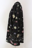 画像2: マダラニンゲン / トドメキお花目ワンピース  ブラック O-25-04-17-081-PU-OP-IG-OS (2)