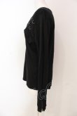 画像2: BPN FOR MEN / ジップ配色カットソー M ブラック O-25-04-17-084-GO-TO-IG-OS (2)