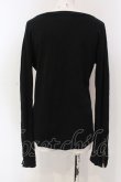 画像3: BPN FOR MEN / ジップ配色カットソー M ブラック O-25-04-17-084-GO-TO-IG-OS (3)