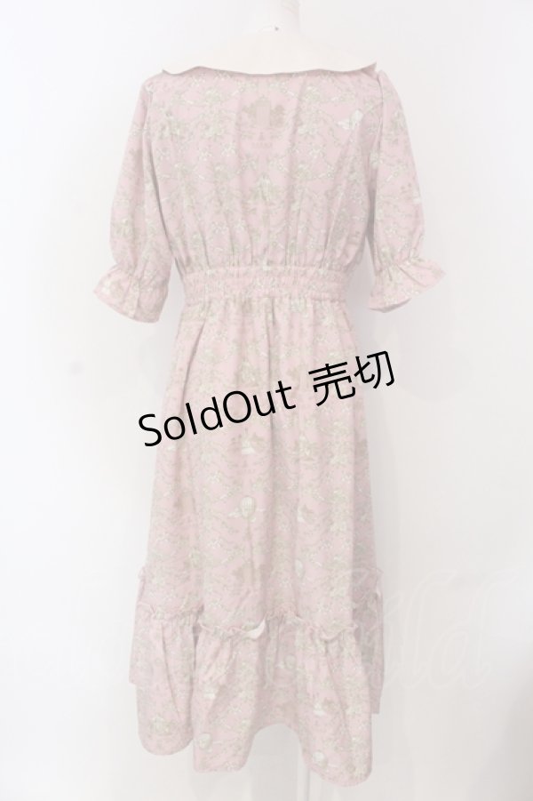 画像4: m petit by misako / NINA’Sコラボトワルドジュイワンピース M ピンク O-25-04-17-092-LO-OP-IG-OS (4)