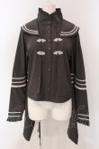 画像1: DESORO WORKS / 琉球浪漫物語着物袖ぶらうす  グレー O-25-04-17-095-PU-BL-IG-OS (1)