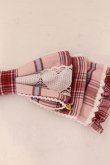 画像2: Angelic Pretty / Heartヒロインリボンヘッドドレス(タータン)  ピンク O-25-04-17-097-AP-AC-IG-OS (2)