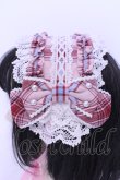 画像3: Angelic Pretty / おしゃまフリルヘッドドレス（タータン）  ピンク O-25-04-17-098-AP-AC-IG-OS (3)