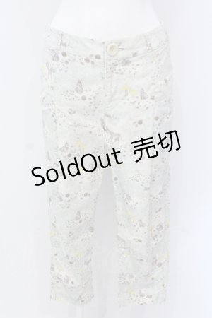 画像: Franche Lippee / ぱっつんロバコーデュロイ調パンツ M グリーン系 O-25-04-17-002-LO-PA-OW-ZT023