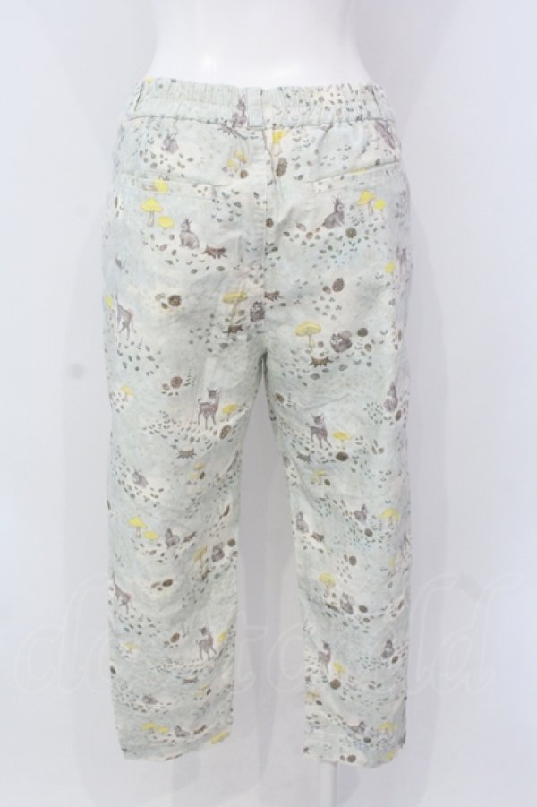 画像3: Franche Lippee / ぱっつんロバコーデュロイ調パンツ M グリーン系 O-25-04-17-002-LO-PA-OW-ZT023 (3)