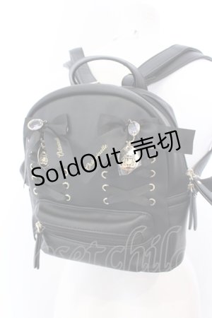 画像: Jamieエーエヌケー / ×AnkRouge×ツイステッドワンダーランド　合皮ミニリュック  オクタヴィネル寮（クロ） O-25-04-18-012-LO-BG-OW-OS