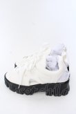 画像2: axes femme / レース使いスポサン S シロ O-25-04-18-027-AX-SH-OW-OS (2)