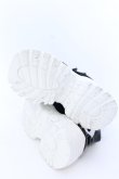 画像7: axes femme POETIQUE / レースアップスポサン S クロ×シロ O-25-04-18-028-AX-SH-OW-OS (7)