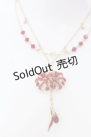 画像: axes femme / 彼岸花モチーフチョーカー  ゴールド O-25-04-18-005-AX-AC-OW-OS