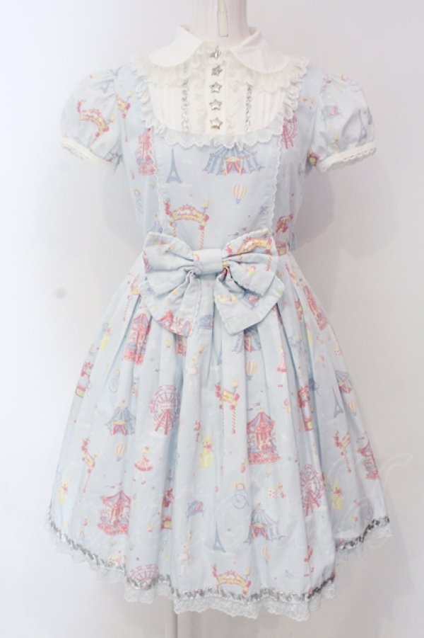 画像1: Angelic Pretty / マジカルエトワールワンピース(初版)  サックス O-25-04-19-003-AP-OP-OW-OS (1)