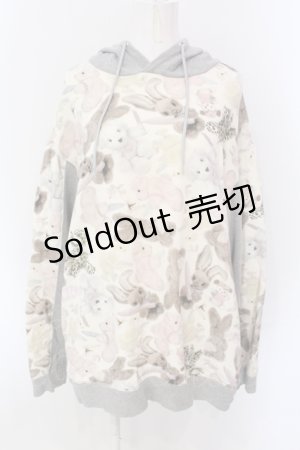 画像: MILKBOY / KILL IT SOFTLY HOODIE  グレー O-25-04-19-057-MB-TO-IG-ZT194