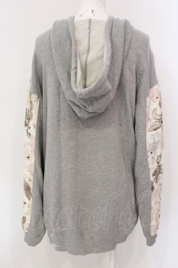 画像3: MILKBOY / KILL IT SOFTLY HOODIE  グレー O-25-04-19-057-MB-TO-IG-ZT194 (3)