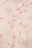 画像2: Angelic Pretty / Petit Heartブラウス  シロ×ピンク O-25-04-19-060-AP-BL-OW-OS (2)