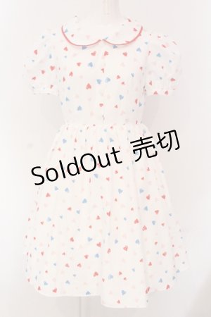 画像: MILK / Dream ハート　ワンピース  オフ×マーブル O-25-04-19-005-ML-OP-OW-OS