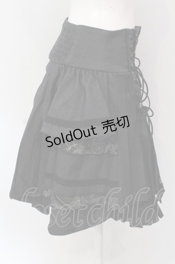 画像4: Ozz oneste / Pirates Rose プリーツスカート  グレー O-25-04-19-065-OO-SK-OW-OS (4)