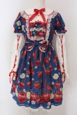 画像1: Angelic Pretty / Girly Apples付け袖ワンピース  アオ O-25-04-19-008-AP-OP-OW-OS (1)