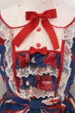 画像2: Angelic Pretty / Girly Apples付け袖ワンピース  アオ O-25-04-19-008-AP-OP-OW-OS (2)