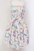 画像1: Angelic Pretty / Jelly Candy Toysジャンパースカート  シロ O-25-04-19-010-AP-OP-OW-OS (1)
